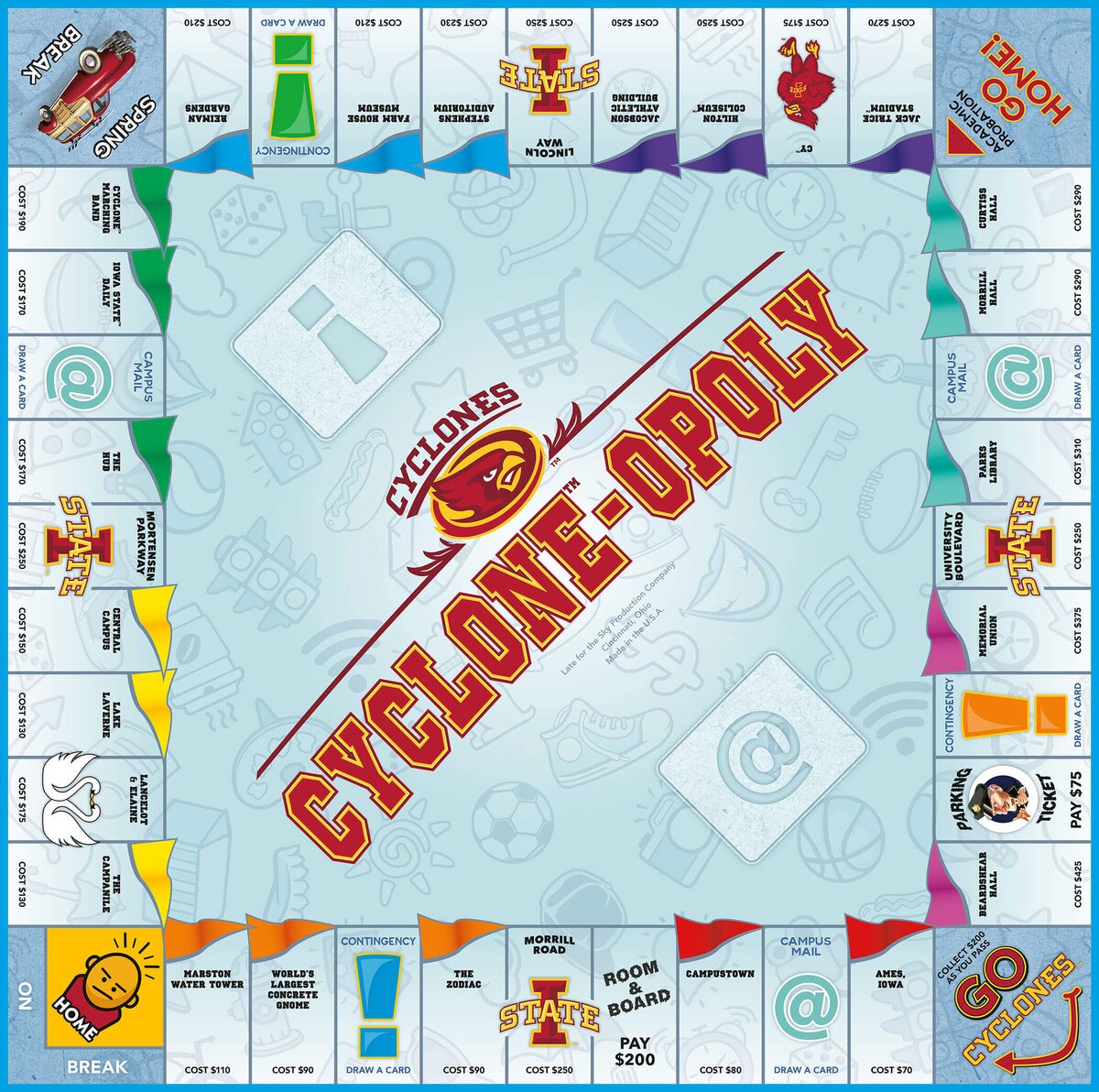 Cycloneopoly Board Game